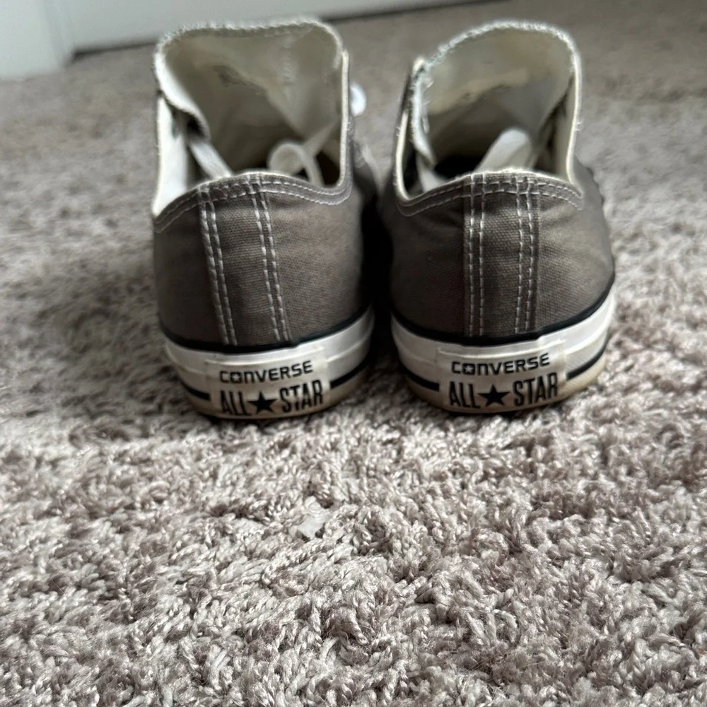 Converse All Star Women's Gray Sneakers - Picture 4 of 6